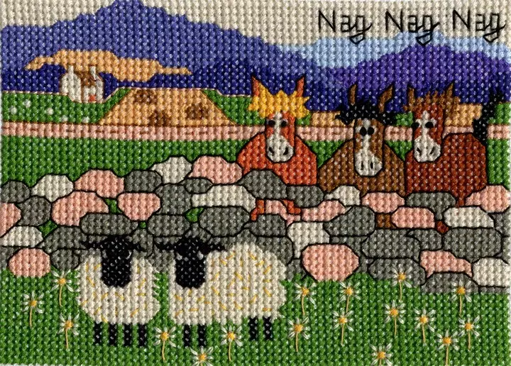 Nag, Nag, Nag, bilde 12,5x9cm