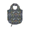 Roll-up bag, finch and flower