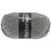 8961 Meilenweit 6-ply - mellomgrå