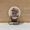 Seleklips messing 25mm, bamse