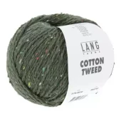 18 Cotton Tweed - dark green