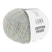 91 Cotton Tweed - pastel green