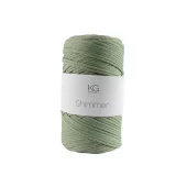 43 Shimmer - lys grønn/sølv