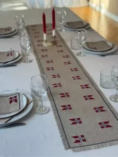 Bare flagg, løper 30x175cm