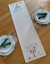 Happy easter, løper 30x100cm