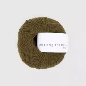 Olives Merino - okkergrøn
