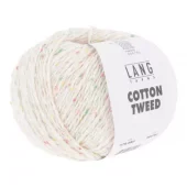 01 Cotton Tweed - white