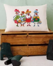 Chick-o-holics, pute 58x40cm