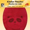 Reparasjonslapper m/motiv, rød panda