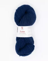 417 Luna lamullgarn - marineblå