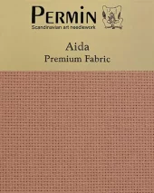 Aida 43x50cm 5,4 tr/cm - milk chocolate