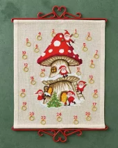 Sopphus, adventskalender 35x41cm