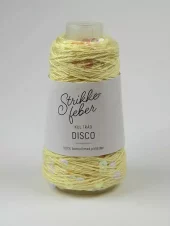 130R Disco - lys gul/gjennomsiktige paljetter