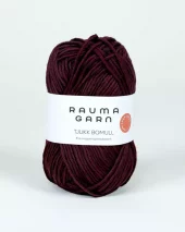 350 Tjukk Bomull - aubergine