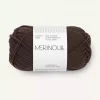 3081 Merinoull - dark brown