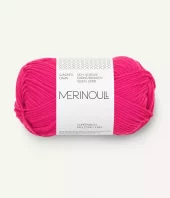 4518 Merinoull - hot pink