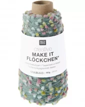 004 Creative Make it Flöckchen - lysblå/multi