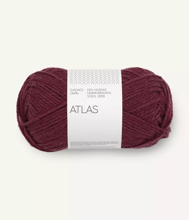 4372 Atlas - burgundy
