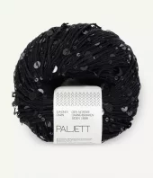 1090 Paljett - black tie twinkle
