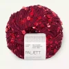 4370 Paljett - berry glow