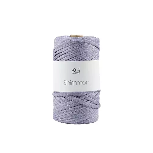 37 Shimmer - lys lilla/sølv