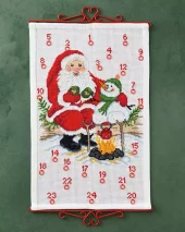 Julehygge, adventskalender 38x59cm