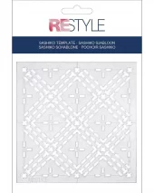 Sashiko-sjablong, diamanter
