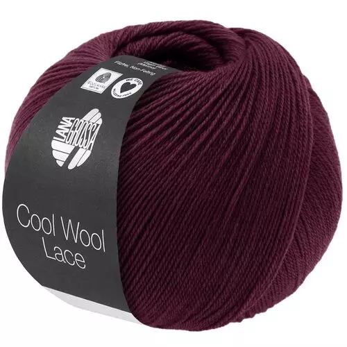 59 Cool Wool Lace - burgunder