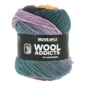 11 Move 6-ply - light blue/orange/royal purple/eggplant