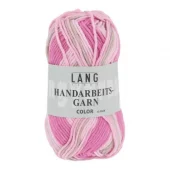 65 Handarbeitsgarn Color - lys rosa/rosa/beige