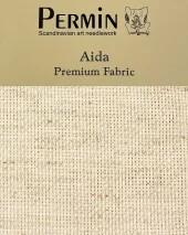 Aida 43x50cm 6,4 tr/cm - natural rustic
