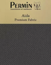 Aida 43x50cm 6,4 tr/cm - midnight grey