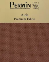 Aida 43x50cm 6,4 tr/cm - brandy wine