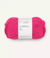 4518 Alpakka Ull - hot pink