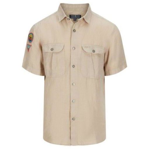 Amundsen Safari Linen SS G.Dyed M