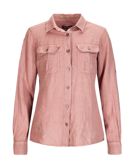 Amundsen Safari G.Dyed Linen Shirt W