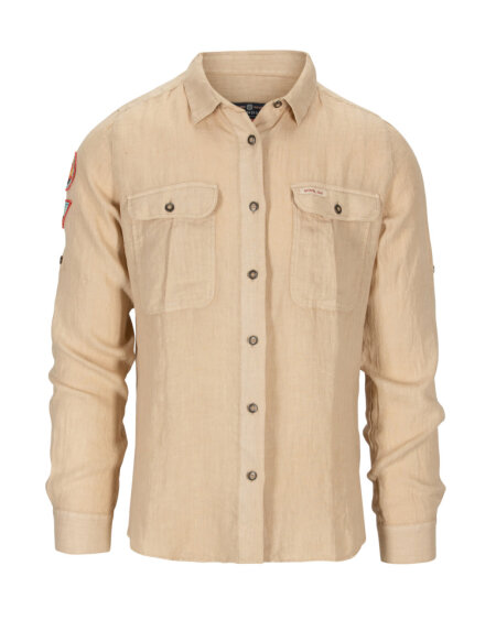 Amundsen Safari G.Dyed Linen Shirt M