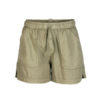 Amundsen Safari Linen Shorts - Olive Ash