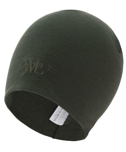 Woolland Røros Hat logo - Green