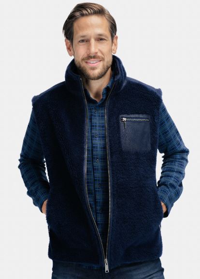 Woolland Verdens Ende Vest M - Dark Blue