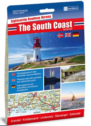 Opplevelsesguide kart The south coast