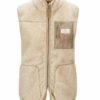 Amundsen Heroes Wool Fleece Vest W - Natural