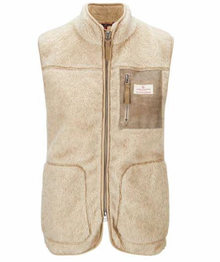 Amundsen Heroes Wool Fleece Vest W - Natural