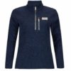 Amundsen Hut Half Zip W - Faded Navy