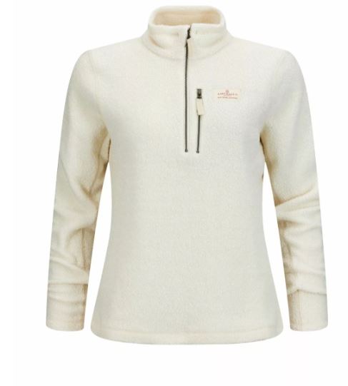 Amundsen Hut Half Zip W - Oatmeal