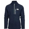 Amundsen Hut Half Zip M - Faded Navy