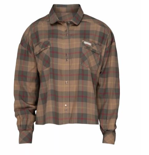 Amundsen Wild Country Shirt W - Hunter Camel Checks