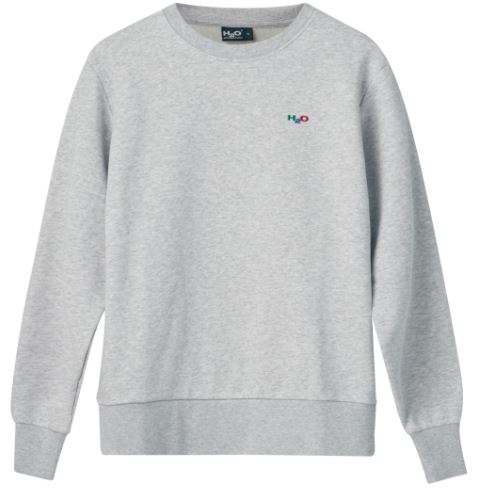 H2O Base Sweater - Grey Melange