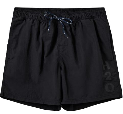 H2O Leisure Logo Swim Shorts - Black