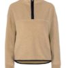 YMR Västanede Merino Fleece W - Beige/Navy